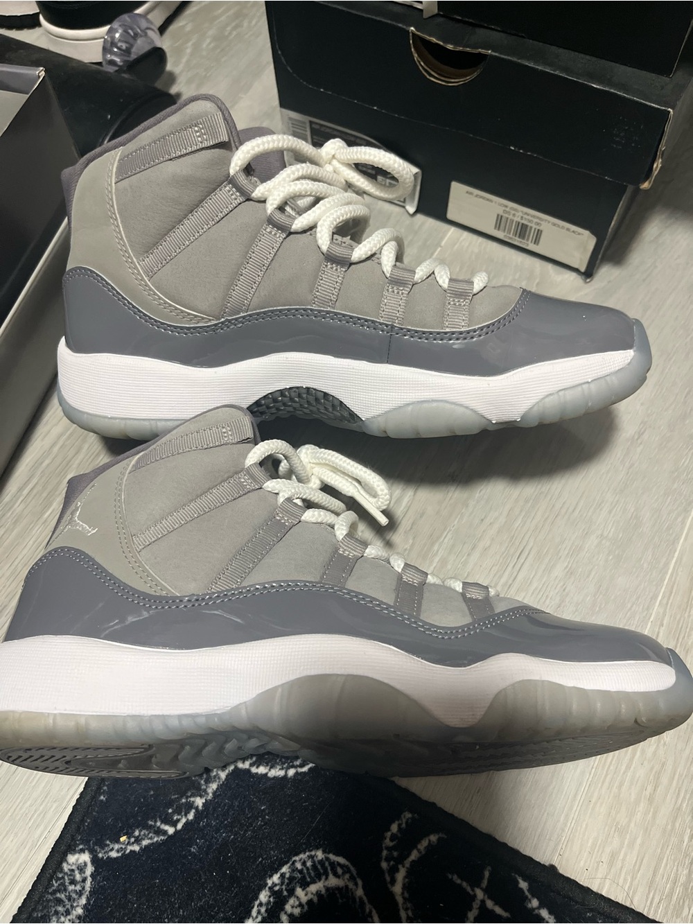 Cool grey Jordan’s